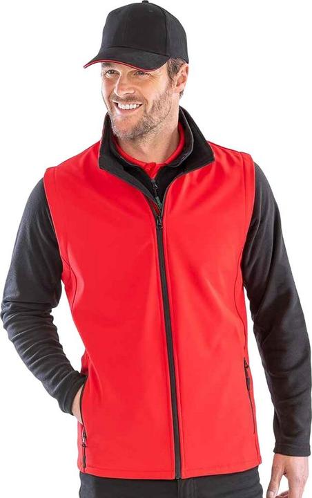 Actual product image Regatta Mens Core Printable Soft Shell Bodywarmer (XXL)