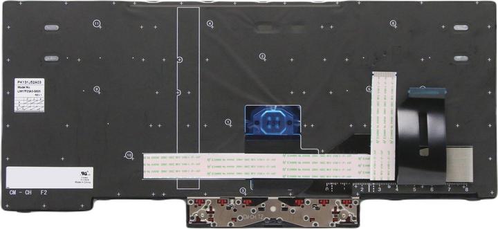 Produktbild Lenovo Keyboard black w/Backlight English U.S. International