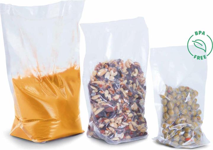 Productafbeelding Caso Opstaande vacuümzakken, 12 stuks 20x30 cm, 8 stuks 25x35 cm, 5 stuks 30x40 cm (25 x)