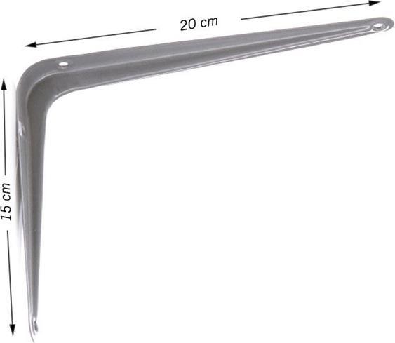 Image du produit Haushalt SUPPORT DE TABLETTE 150X200 SB-01 MATT SILVER