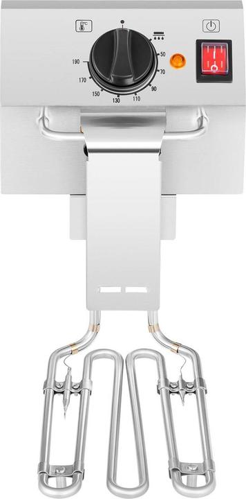 Produktbild Royal Catering Fritteuse Elektro 1 x 8 L EGO Thermostat Fritteuse Fritöse 1 x 2.500 Watt (EU-Stecker)