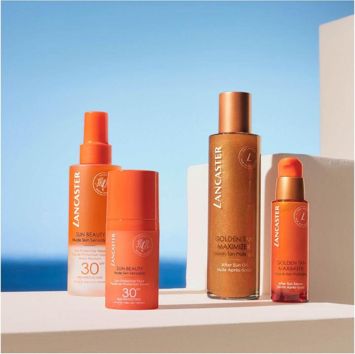 Produktbild Lancaster Sun Beauty flüssiger Sonnenschutz SPF30 (Sonnencreme Gesicht, SPF 30, 30 ml, 150 g)
