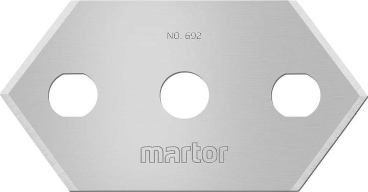 Produktbild Martor Spitzklinge, Nr. 692, 0,2mm mit Dreiecksschliff, 10 Stück In Klarsichtverpack. (Ersatzklinge)