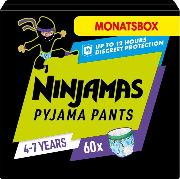 Pampers Ninjamas (Size M, Monthly box, 60 Piece)