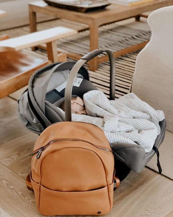 Produktbild little unicorn Skyline Backpack - Cognac - Brushed Nickel