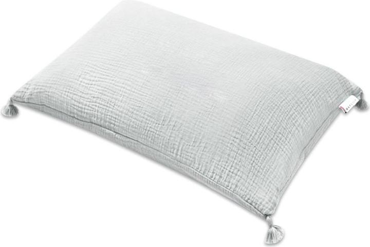 Image du produit Maylily Coussin décoratif pour enfants avec glands, gris 60x50 (60 x 50 cm)