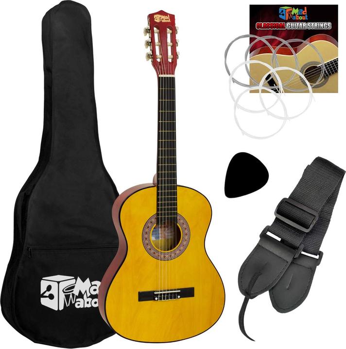 Produktbild Tiger Klassische Gitarre für Kinder (Akustik Gitarre, Lindenholz, Ahorn)
