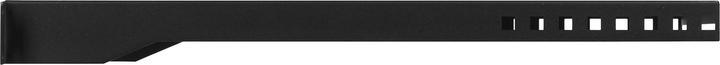 Actual product image Lanberg 19 " fixed bottom 1U Rack-483x500mm black