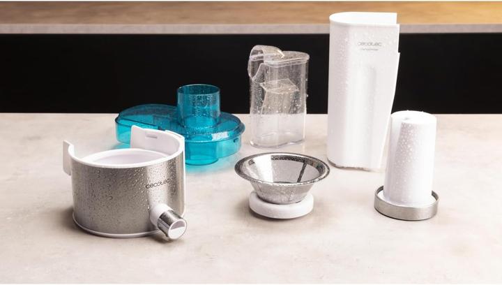 Actual product image Cecotec Centrifuge compatible Juice&Fresh 400 Titan (Blanc/Argent)