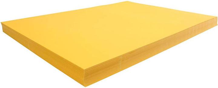 Actual product image Creativ Company Coloured cardboard, sun yellow, 270 g, 100 sheets (270 g/m², 100 x)