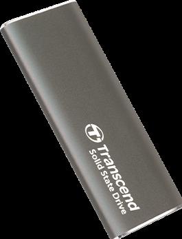 Immagine prodotto Transcend SSD 500GB ESD265C portatile, USB 10Gbps, Tipo-C (500 GB)