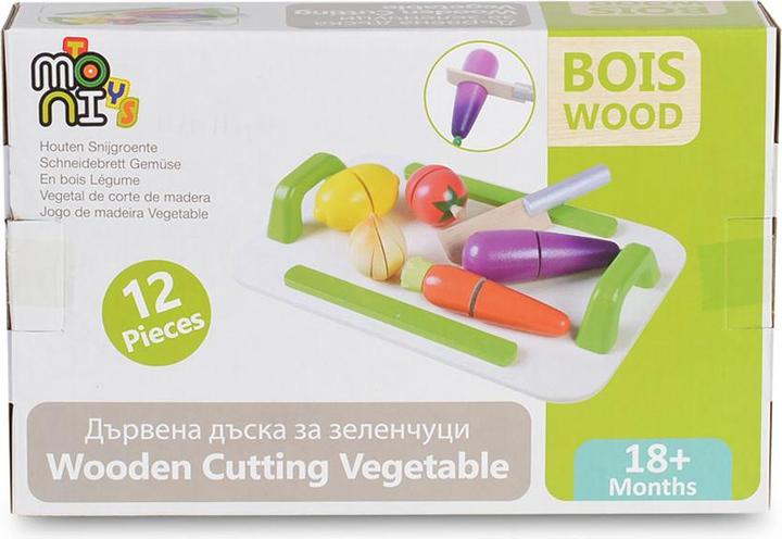 Actual product image Moni Toy vegetable set 4308