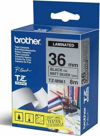 Actual product image Brother P-Touch (3.60 cm, Silver)