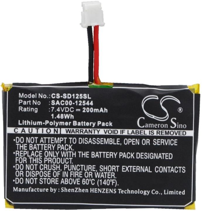 Produktbild NoName Battery for Sportdog HoundHunter SD-3225 SR-300 receiver etc (1 Stk.)