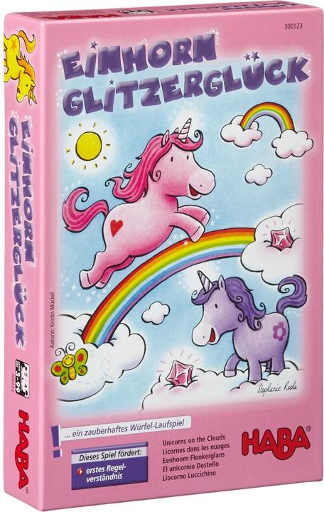 Produktbild Haba Einhorn Glitzerglück (Italienisch, Spanisch, Französisch, Niederländisch, Englisch)