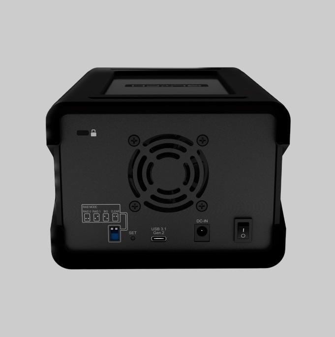 Immagine prodotto Glyph Blackbox PRO RAID 40TB con hub, classe Enterprise, USB-C (3.1, Gen 2) (40 TB)