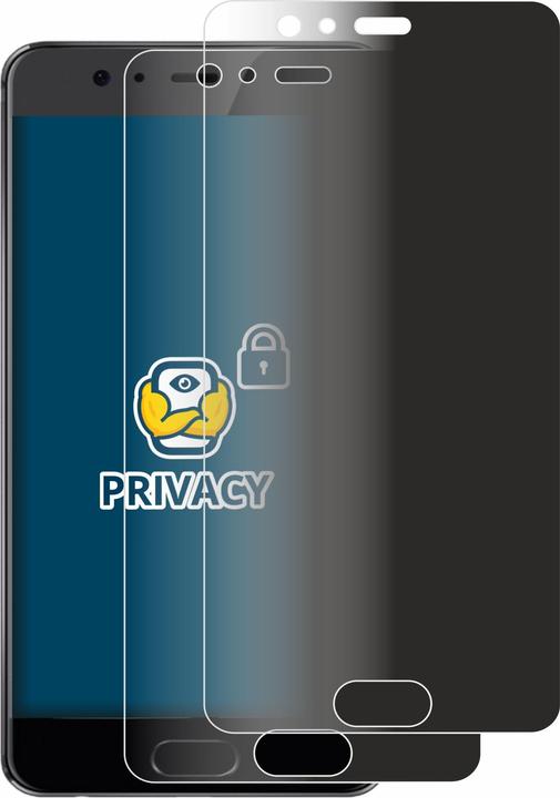 Image du produit BROTECT Film anti-regards Anti-Spy Privacy Film de protection contre la lumière bleue (2 pièce(s), Huawei P10 Plus)