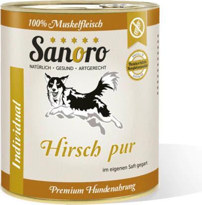 Immagine prodotto Sanoro Cervo puro (Adulto, Senior, Cucciolo + gattino, 1 pz., 4800 g)
