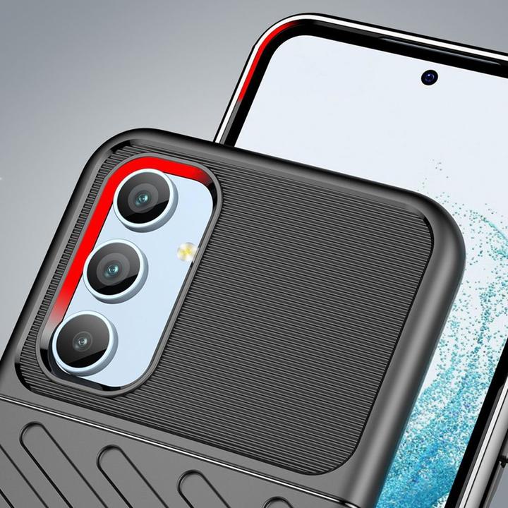 Actual product image Hurtel Thunder Case case for Samsung Galaxy A54 5G silicone armor case black (Samsung Galaxy A54 5G)