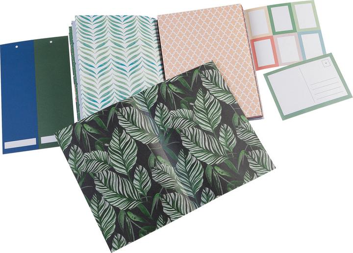 Actual product image Folia Motif paper favorite paper all year (Wrapping paper, 5 x)