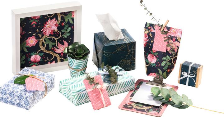 Actual product image Folia Motif paper favorite paper all year (Wrapping paper, 5 x)