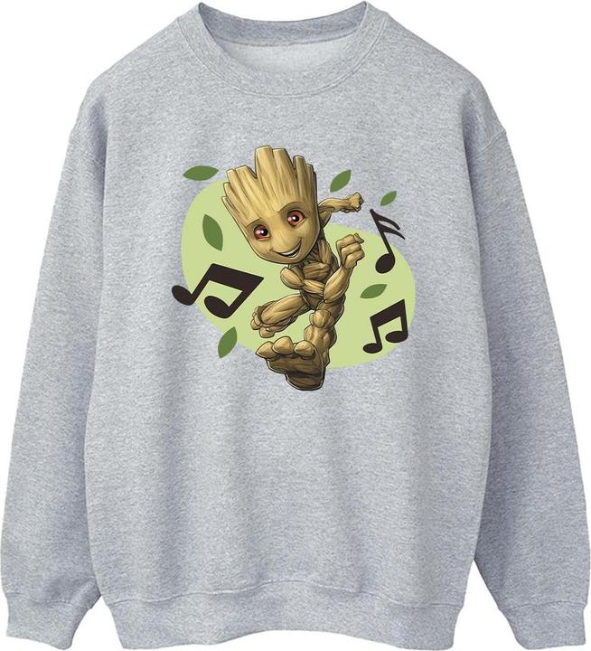 Produktbild Guardians Of The Galaxy Groot Musical Notes Sweatshirt (S)