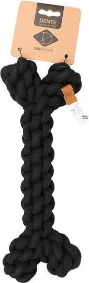Actual product image D&D Rope Toys, Dente S, 19 cm, black (Dog chew toy)