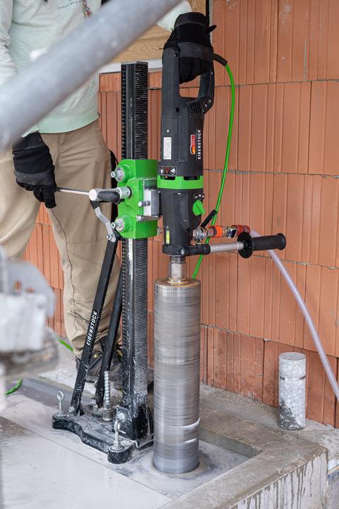 Actual product image Eibenstock Diamond core drilling unit DBE 162 (162 millimetres)