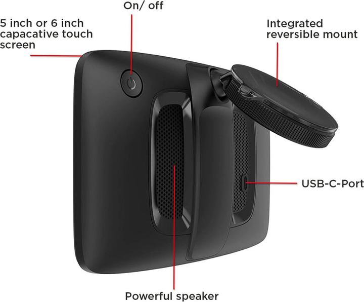 Actual product image TomTom Go Classic 5 2nd gen (5")