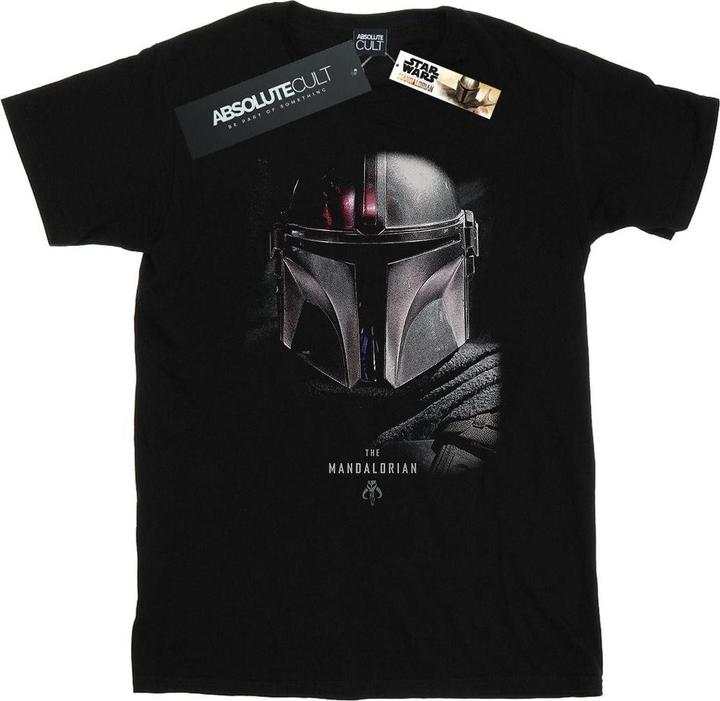 Actual product image Star Wars Boys The Mandalorian Poster T-Shirt (140, 146)