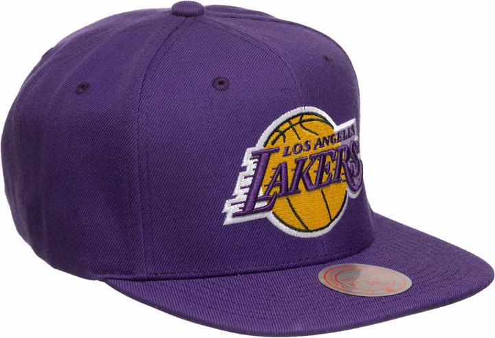 Mitchell & Ness NBA Los Angeles Lakers Team Ground 2.0 Snapback Cap (One Size)