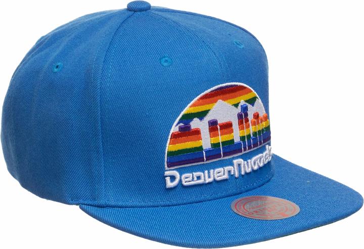 Mitchell & Ness NBA Denver Nuggets Team Ground 2.0 Snapback Cap (One Size)