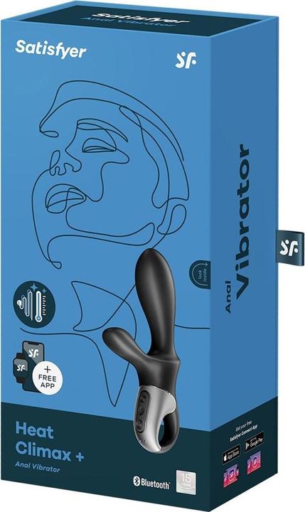 Actual product image Satisfyer Heat Climax + Warming Anal Vibrator