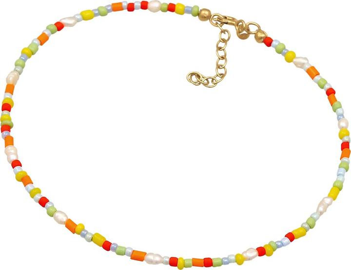 Produktbild Elli Multi-Color (Glas, 925 Sterling Silber vergoldet, Plastik, Süsswasserzuchtperlen, No stone, 22 cm)