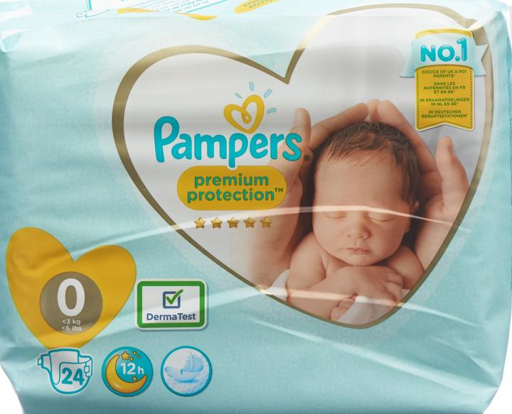 Immagine prodotto Pampers Nuovo Baby Micro (Dimensione 0, Pacco trasportabile, 24 Pezzo/i)