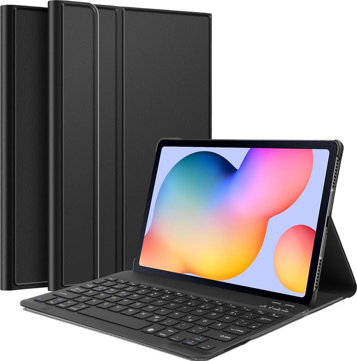 Produktbild Cazy QWERTZ Bluetooth Keyboard hoes voor Samsung Galaxy Tab S6 Lite - zwart (DE, Galaxy Tab S6 Lite)