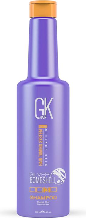 Actual product image Gk Hair Silver Bombshell Shampoo (275 ml, Liquid shampoo)