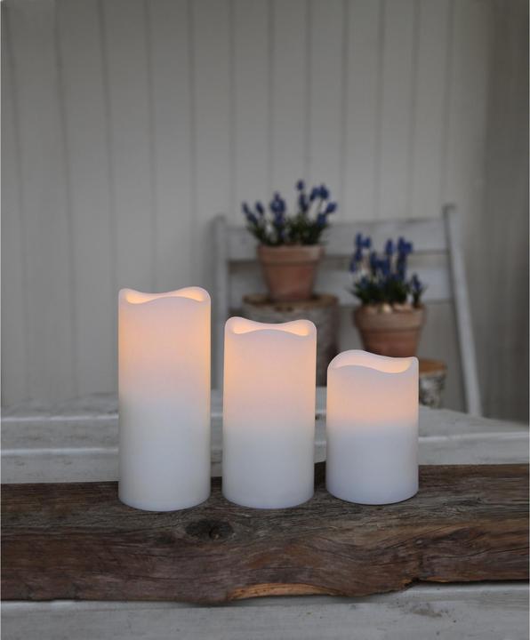Produktbild Star Trading LED Pillar Kerze 3er Pack Paul (3 x)