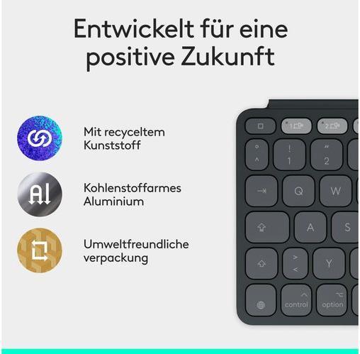 Actual product image Logitech Keys To Go 2 for iPad (CH, Wireless)