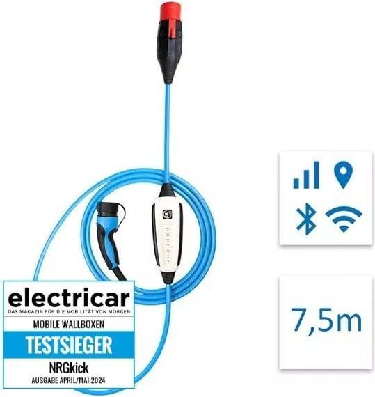 Image du produit NRGkick Station de recharge mobile (Type 2, 22 kW, 32 A, Type 2)