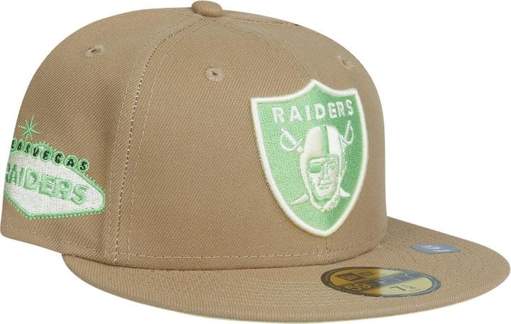 Produktbild New Era 59Fifty Fitted Cap - Las Vegas Raiders khaki - 6 7/8 (6 7/8)