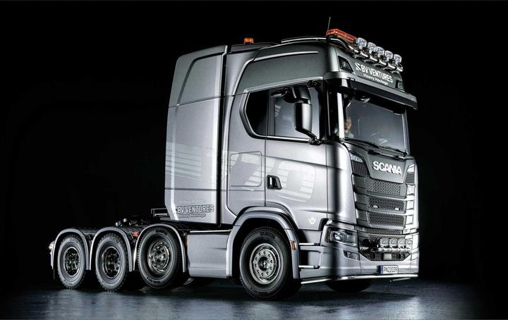 Immagine prodotto Tamiya 1/14 RC Scania 8x4/4 Gun Metal (Kit)