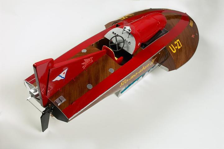 Actual product image Billing Boats 1:12 Slo-Mo-Shun IV- wooden hull-photo manual (428336)
