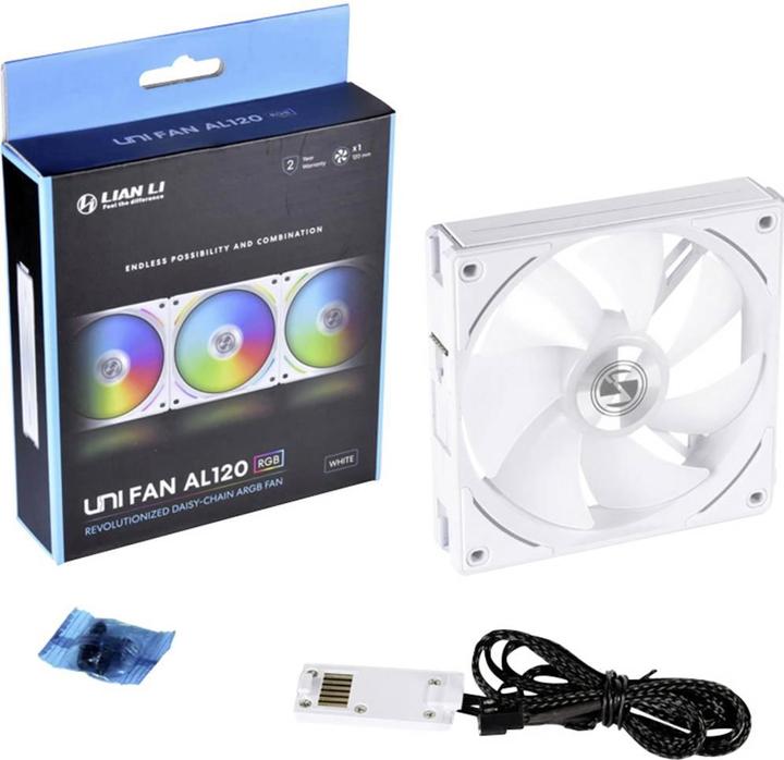 Immagine prodotto Lian-Li Ventola UNI FAN AL120 RGB PWM (120 mm, 1 x)