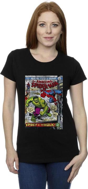 Produktbild SpiderMan VS Hulk Cover TShirt (XL)
