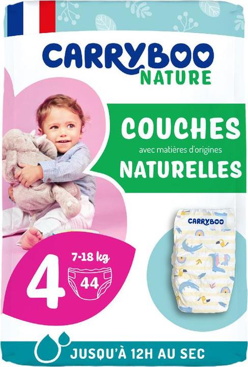 Immagine prodotto Carryboo Pannolino ecologico (Dimensione 4, 44 Pezzo/i)