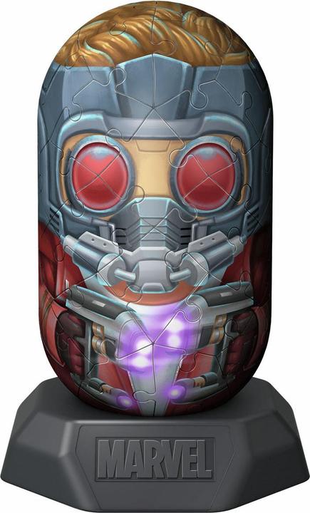 Actual product image Ravensburger Hylkies: The new collectible figure series to assemble yourself. Figure #12 - Star-Lord. (54 pieces)