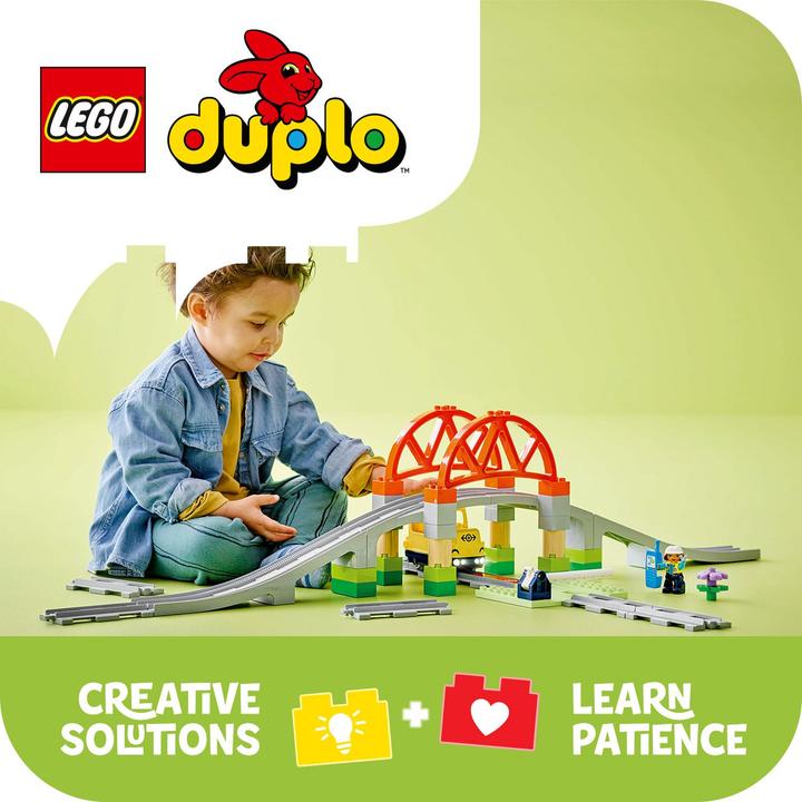 Actual product image LEGO Railway bridge and rails - extension set (10426)