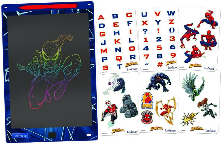 Immagine prodotto Lexibook Lavagna da colorare con stampini di Spider-Man 28 cm