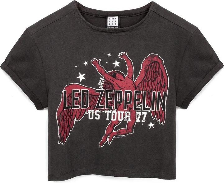 Amplified Icarus US 77 Tour Led Zeppelin Crop Top (S)